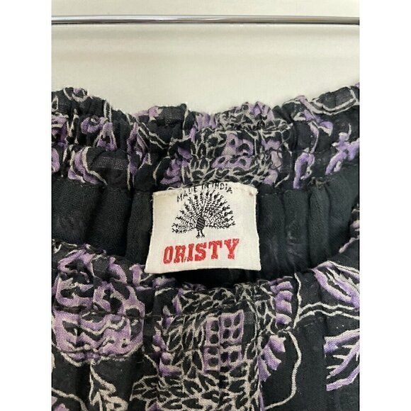 Vintage 70s Spell Oristy India Gypsy Boho Batik Skirt - Picture 7 of 7